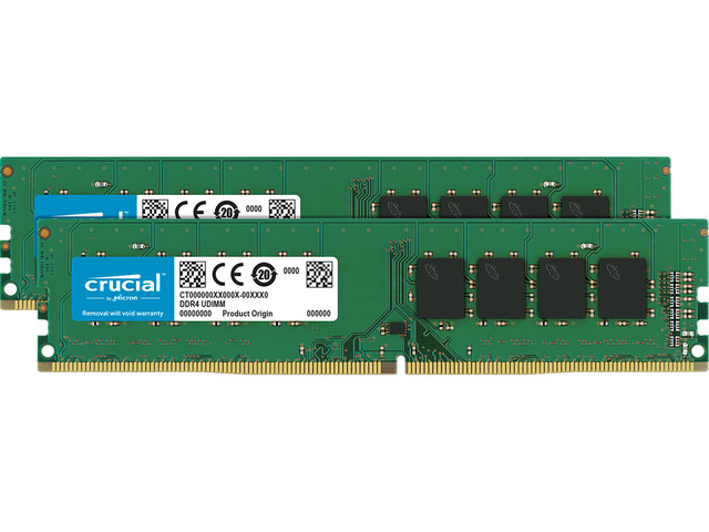 Crucial 16GB (2x8GB) DDR4-2666 CL19 (CT2K8G4DFRA266)