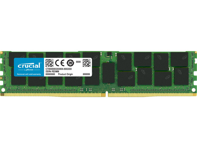 Crucial 32GB DDR4-2666 CL19 ECC (CT32G4LFD4266)