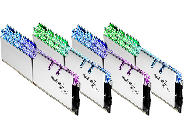 G.SKILL Trident Z Royal 64GB (4x16GB) DDR4-3200 CL14
