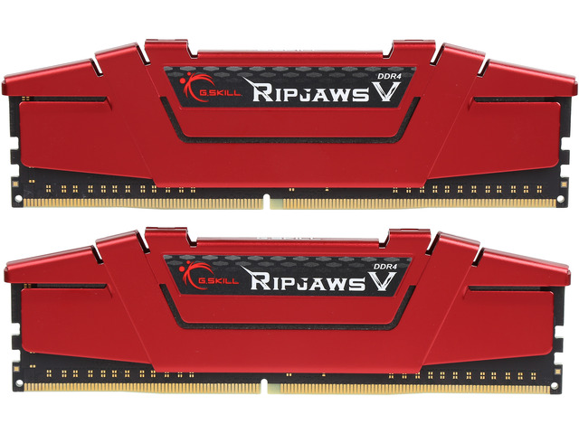G.SKILL Ripjaws V 16GB (2x8GB) DDR4-3200 CL16 Red