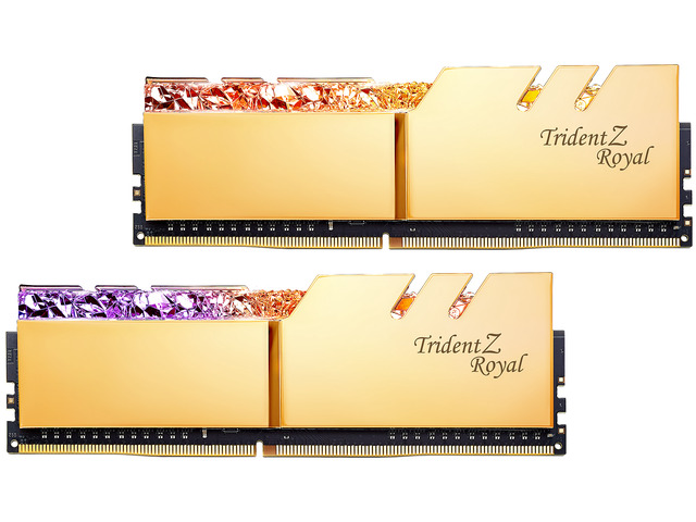 G.SKILL Trident Z Royal 32GB (2x16GB) DDR4-4000 CL18 Gold