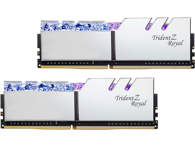 G.SKILL Trident Z Royal 32GB (2x16GB) DDR4-4000 CL18 Silver XMP