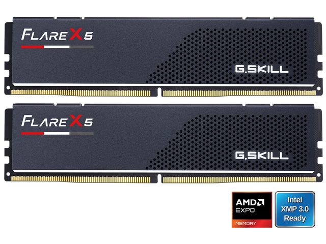 G.SKILL Flare X5 96GB (2x48GB) DDR5-6000 CL30 Black
