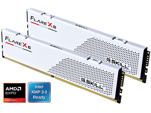 G.SKILL Flare X5 96GB (2x48GB) DDR5-6000 CL30 EXPO White