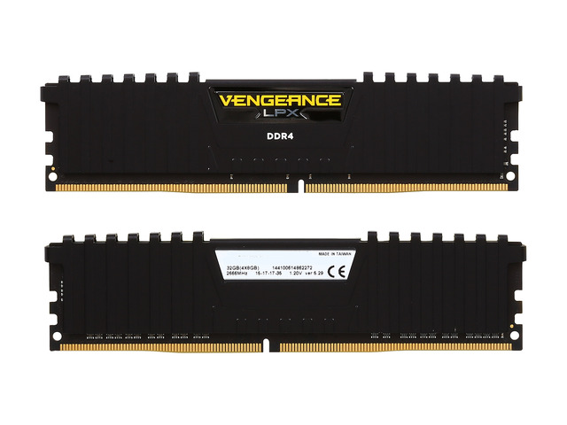 Corsair Vengeance LPX 32GB (4x8GB) DDR4-2666 CL15, picture 2
