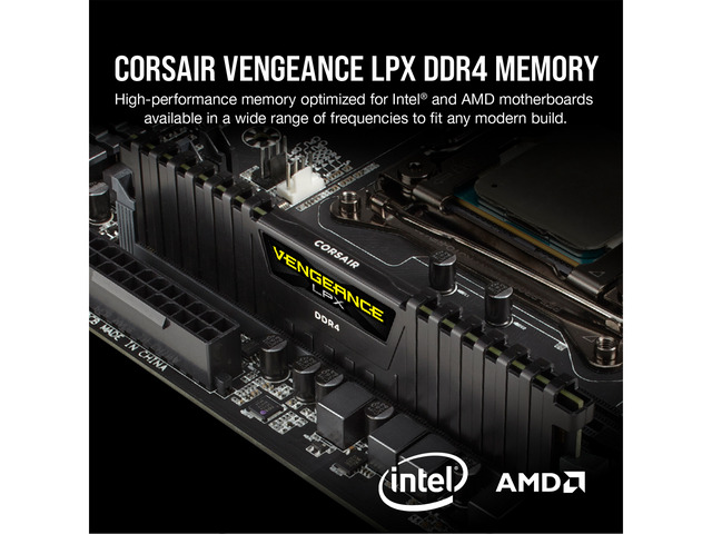 Corsair Vengeance LPX 64GB (4x16GB) DDR4-2666 CL16, picture 2
