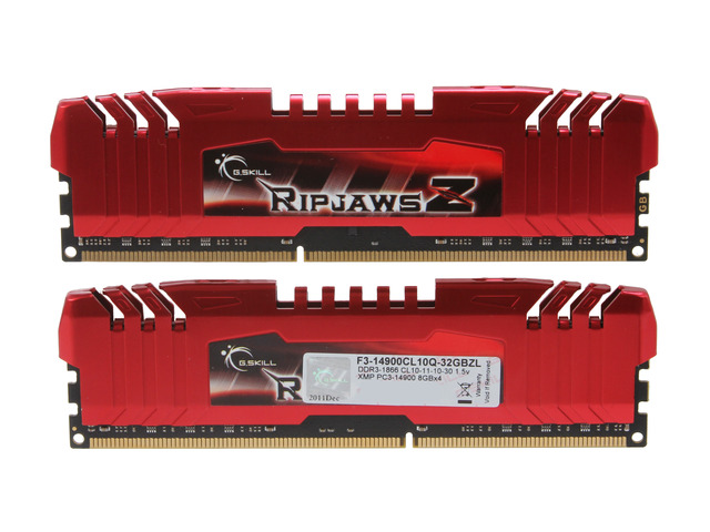 G.SKILL Ripjaws Z 32GB (4x8GB) DDR3-1866 CL10, picture 2