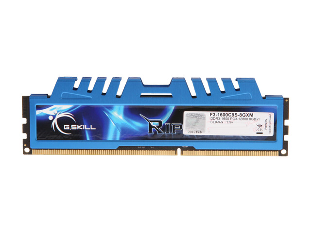 G.SKILL Ripjaws X 8GB DDR3-1600 CL9, picture 2