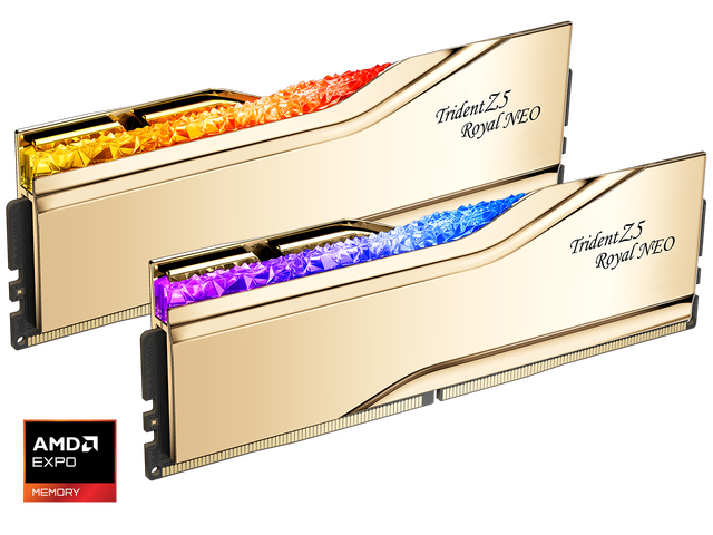 G.SKILL Trident Z5 Royal 48GB (2x24GB) DDR5-6000 CL26 Gold, picture 2