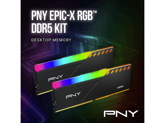 PNY EPIC-X 32GB (2x16GB) DDR5-5600 CL46, picture 2