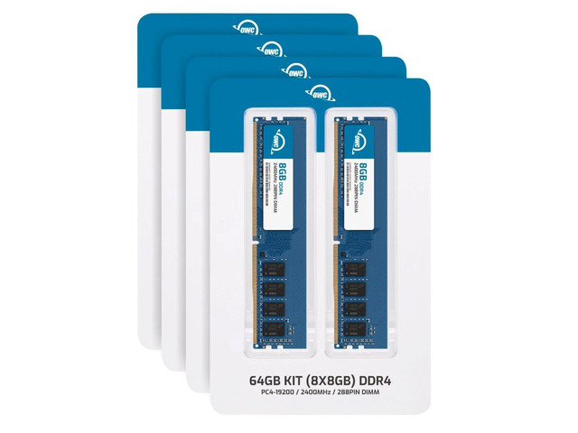 OWC 64GB (8x8GB) DDR4-2400 CL17 (OWC2U4D42R8064K), picture 2