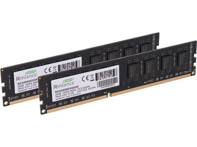RIMLANCE 1.35V 8GB (2x4GB) DDR3-1333 CL9 1Rx8, picture 2