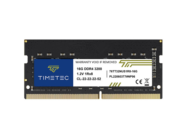 Timetec 16GB DDR4-3200 CL22 SO-DIMM (MR-DR4/16G/3200)