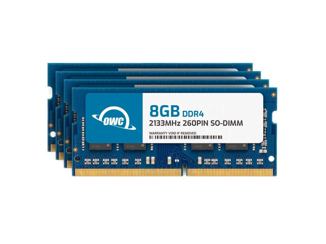 OWC 32GB (4x8GB) DDR4-2133 CL15 SO-DIMM (OWC2S1D42R8032S)