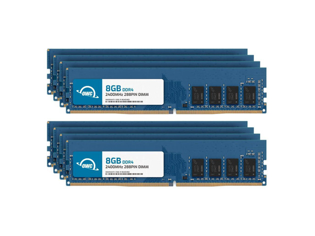 OWC 64GB (8x8GB) DDR4-2400 CL17 (OWC2U4D42R8064K)