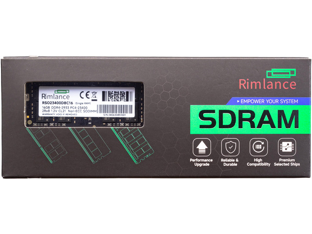 RIMLANCE 1.2V 16GB DDR4-2933 SO-DIMM