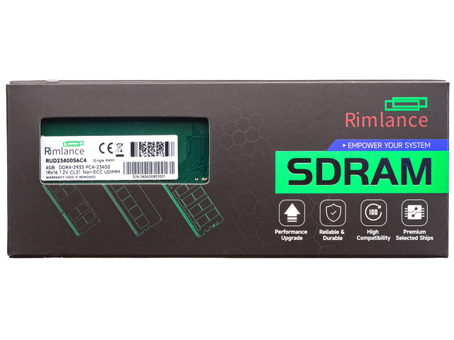RIMLANCE 1.2V 4GB DDR4-2400 CL21