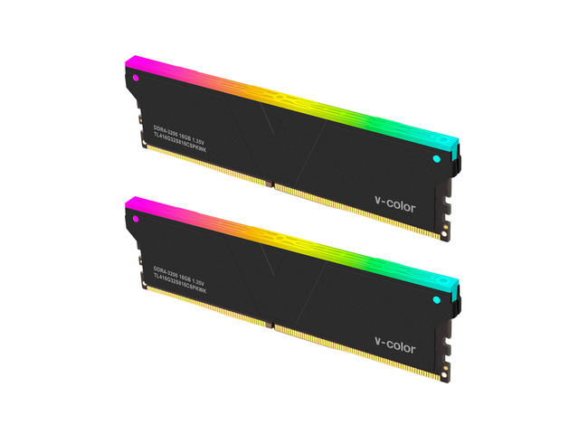 V-color 16GB (2x8GB) DDR4-3200 CL22 (TL408G32S822DSPKWK)